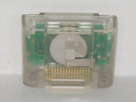 N64 Memory Card (3rd Party) (Transparent Clear) - N64 Accessory